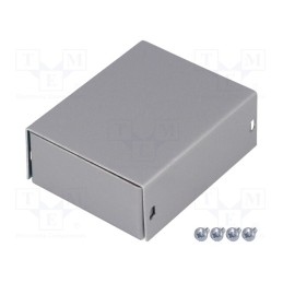 1 pcs x TEKO - 2/A.1 - Enclosure: multipurpose, X: 57mm, Y: 72mm, Z: 28mm, AL BOX, aluminium