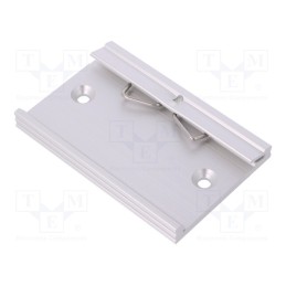 1 pcs x FISCHER ELEKTRONIK - KL 35 L 75 - DIN rail mounting bracket, aluminium, 75mm, Rail: TS35