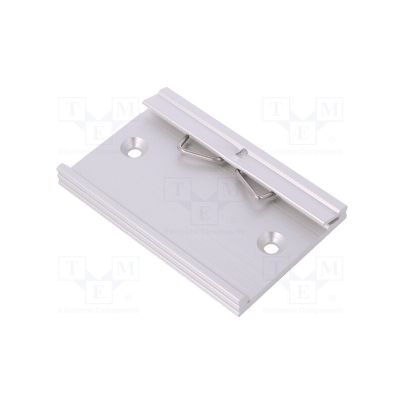 1 pcs x FISCHER ELEKTRONIK - KL 35 L 75 - DIN rail mounting bracket, aluminium, 75mm, Rail: TS35