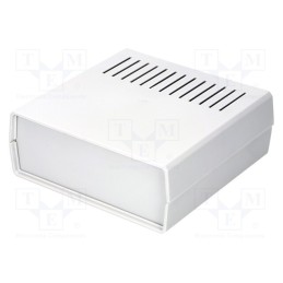 1 pcs x KRADEX - Z1AWJ - Enclosure: with panel, vented, X: 171mm, Y: 178mm, Z: 67mm, grey