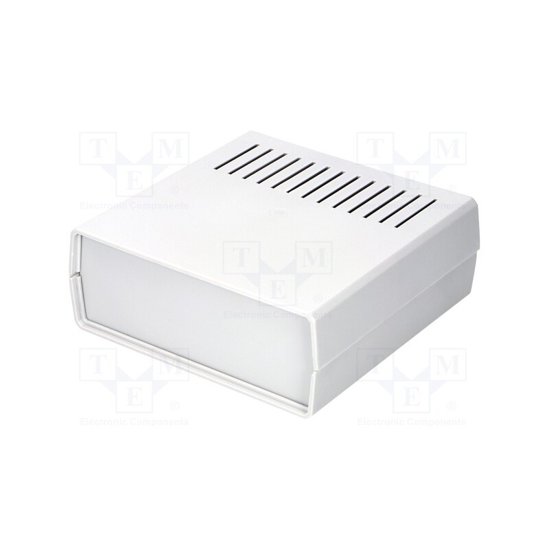 1 pcs x KRADEX - Z1AWJ - Enclosure: with panel, vented, X: 171mm, Y: 178mm, Z: 67mm, grey