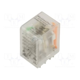 1 pcs x WEIDMu00dcLLER - 7760056105 - Relay: electromagnetic, 4PDT, 24VDC, Icontacts max: 5A, max.250VAC