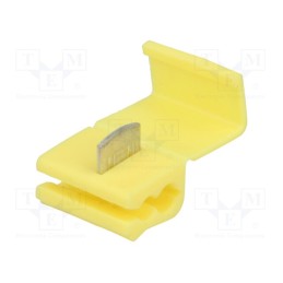 5 pcs x BM GROUP - BM 00310 - Quick splice, IDC, 4÷6mm2, 12AWG÷10AWG, for cable, yellow, 300V