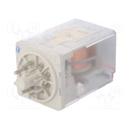 1 pcs x ABB - 1SVR405621R1100 - Relay: electromagnetic, DPDT, Ucoil: 24VDC, Icontacts max: 10A