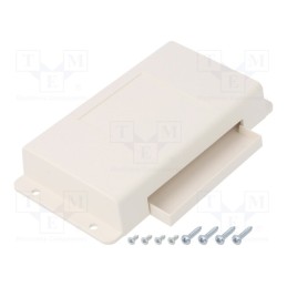 1 pcs x SUPERTRONIC - PP093W-S - Enclosure: multipurpose, X: 78mm, Y: 133mm, Z: 23mm, ABS, white