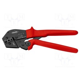 1 pcs x KNIPEX - 97 52 18 - Tool: for crimping, insulated connectors
