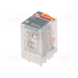 1 pcs x ABB - 1SVR405612R3100 - Relay: electromagnetic, 3PDT, Ucoil: 230VAC, Icontacts max: 10A
