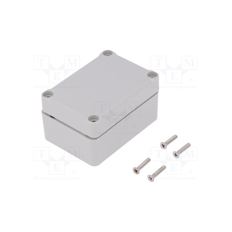 1 pcs x KRADEX - Z96JS-IP67 TM ABS - Enclosure: multipurpose, X: 50mm, Y: 70mm, Z: 36mm, ABS, grey, IP67