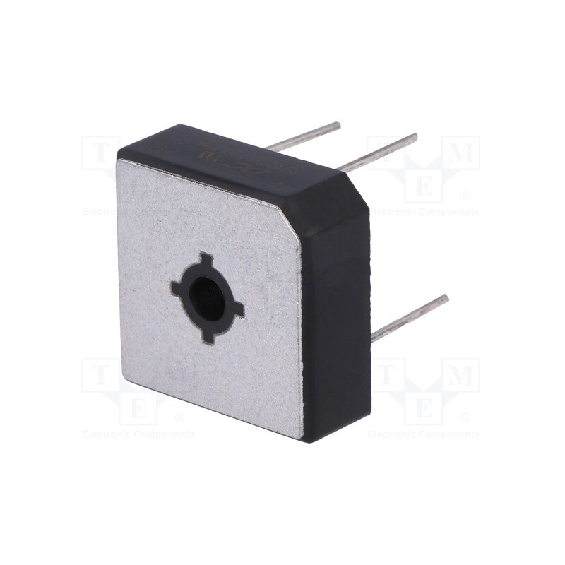 1 pcs x DC COMPONENTS - BR5010W - Bridge rectifier: single-phase, Urmax: 1kV, If: 50A, Ifsm: 500A