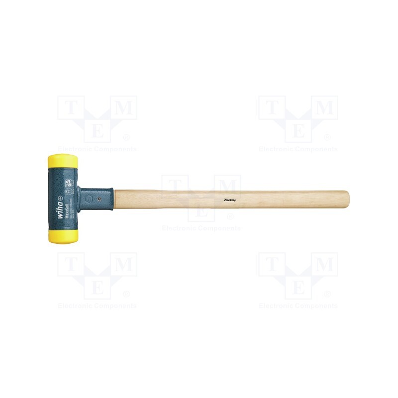 1 pcs x WIHA - 2101 - Hammer, assembly,workshop, 880mm, W: 205mm, 4.58kg, 80mm, round
