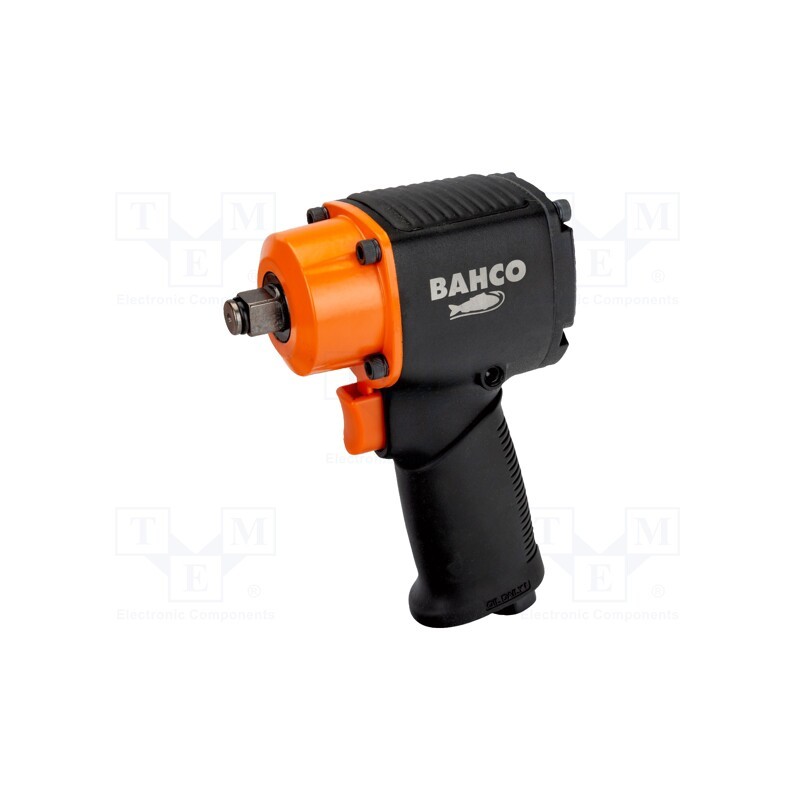 1 pcs x BAHCO - BPC813 - Wrench, impact, pneumatic, 407Nm, Mounting: 1/2', 6.3bar, 113l/min