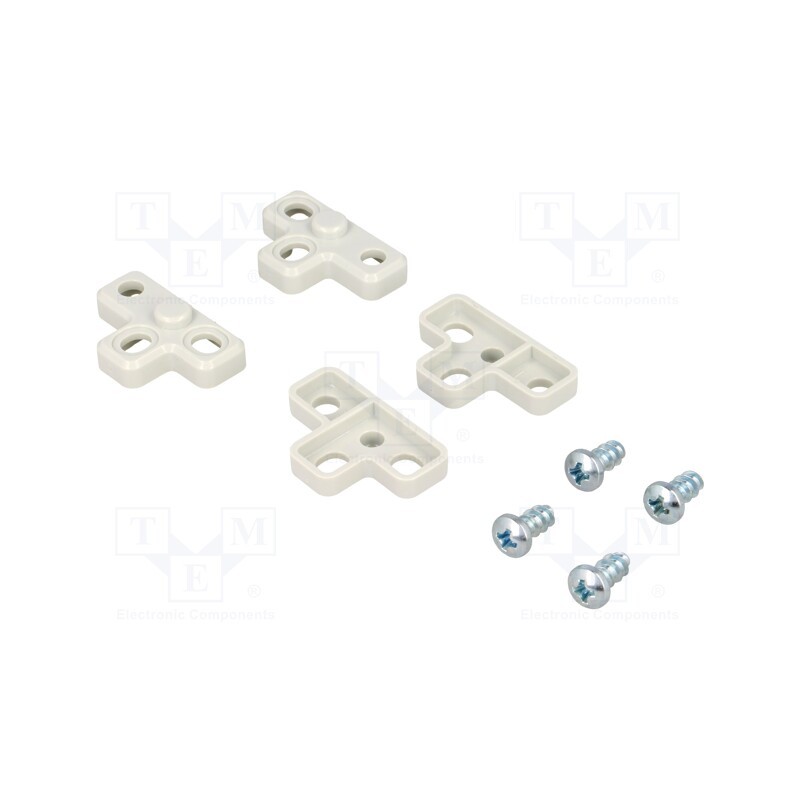 1 set x BOPLA - 22010000 - Clip, grey, Series: EUROMAS II