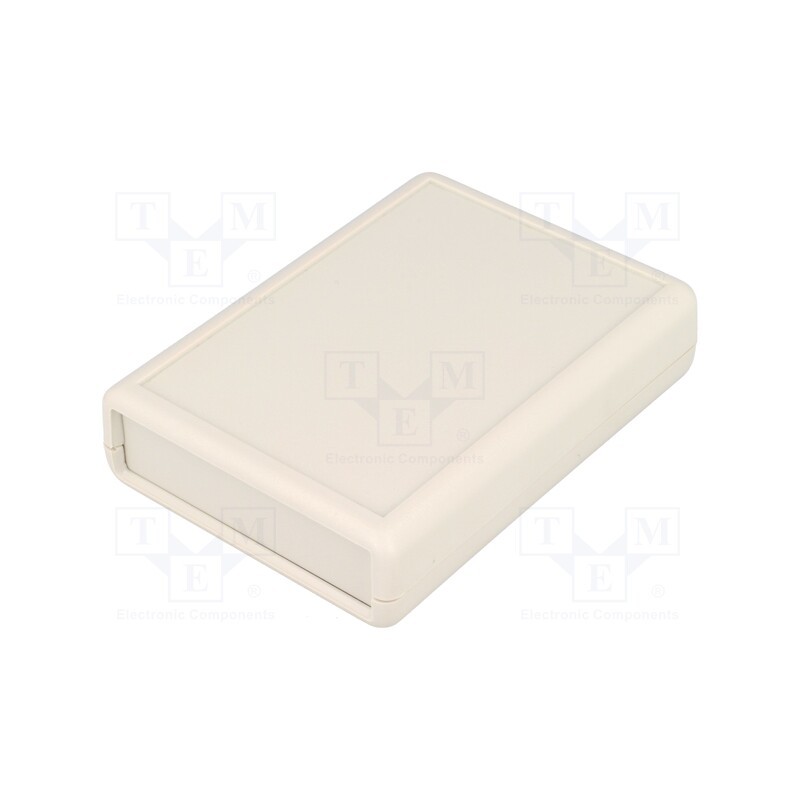 1 pcs x HAMMOND - 1593SGY - Enclosure: with panel, with flap on baterries, 1593, X: 66mm, ABS