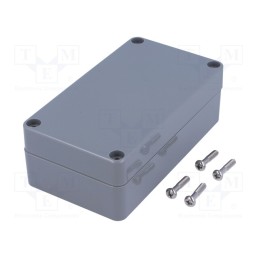 1 pcs x GAINTA - G 304 - Enclosure: multipurpose, X: 65mm, Y: 115mm, Z: 40mm, ABS, dark grey