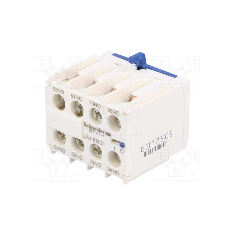 1 pcs x SCHNEIDER ELECTRIC - LA1KN31 - Auxiliary contacts, Series: TeSys K, Leads: screw terminals