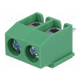 5 pcs x DEGSON ELECTRONICS - DG126-5.0-02P-14-00A(H) - PCB terminal block, angled, 5mm, ways: 2, on PCBs, 0.5÷2.5mm2, 18A