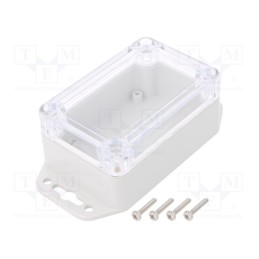 1 pcs x KRADEX - ZP90.60.40UJPH TM ABS-PC - Enclosure: multipurpose, X: 60mm, Y: 90mm, Z: 40mm, ZP, ABS, gasket