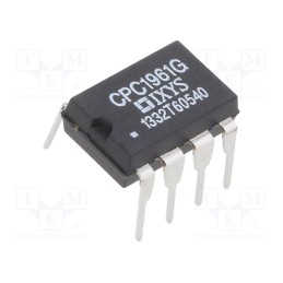 1 pcs x IXYS - CPC1961G - Relay: solid state, Icntrl max: 50mA, 250mA, max.600VAC, THT, DIP8