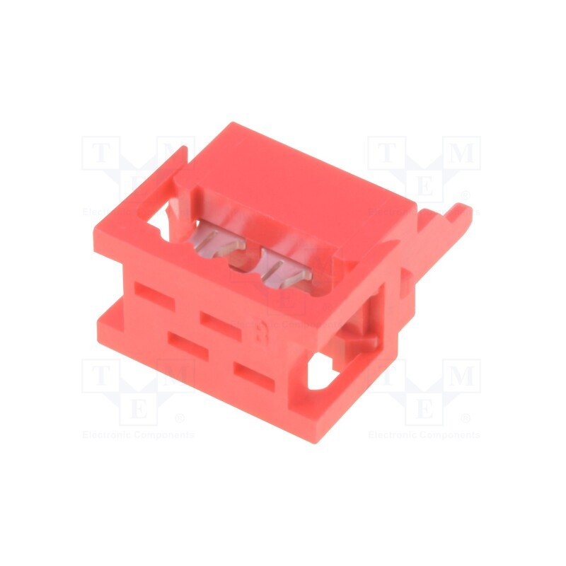 5 pcs x CONNFLY - DS1015-01-04R6 - Wire-board, plug, male, PIN: 4, IDC, for ribbon cable, 1.5A, 30mΩ