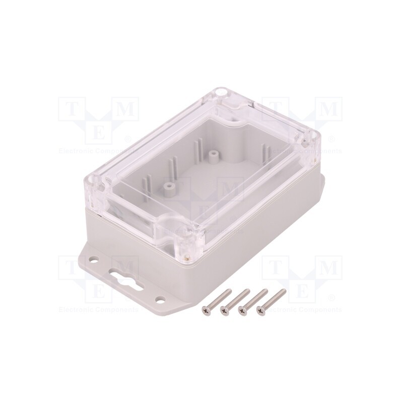 1 pcs x KRADEX - Z128UJPH TM ABS-PC - Enclosure: multipurpose, X: 70mm, Y: 105mm, Z: 40mm, ABS, grey, gasket