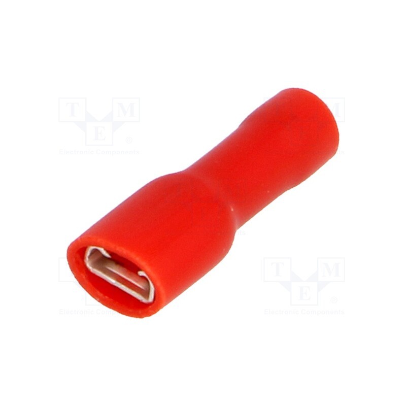 5 pcs x BM GROUP - BM 00192 - Terminal: flat, 4.8mm, 0.8mm, female, 0.25÷1.5mm2, crimped, tinned