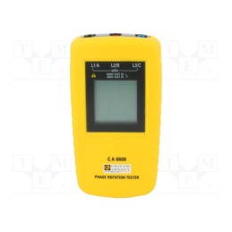 1 pcs x CHAUVIN ARNOUX - C.A 6608 - Tester: phase sequence, LCD, Freq: 15÷400Hz, IP40