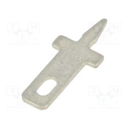 5 pcs x KEYSTONE - 1250 - Tip: solder lug, THT, brass, tinned