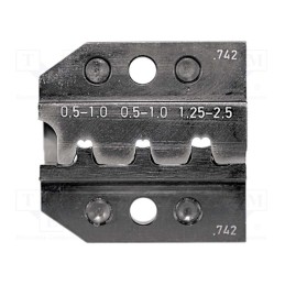 1 set x RENNSTEIG - 624 742 3 0 - Crimping jaws