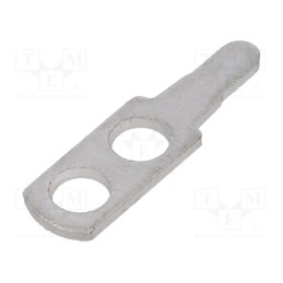 5 pcs x KEYSTONE - 1038 - Tip: solder lug, THT, brass, tinned