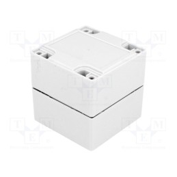 1 pcs x COMBIPLAST - CP-11-46 -AS - Enclosure: multipurpose, X: 80mm, Y: 80mm, Z: 80mm, ABS, IP65, screwed