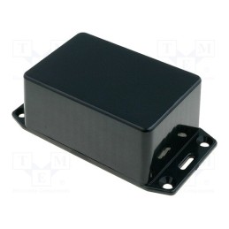 1 pcs x HAMMOND - 1591LFLBK - Enclosure: multipurpose, X: 56mm, Y: 85mm, Z: 39mm, 1591, ABS, black