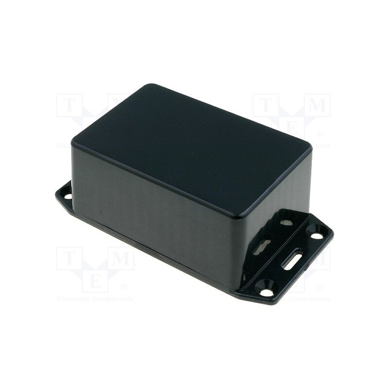1 pcs x HAMMOND - 1591LFLBK - Enclosure: multipurpose, X: 56mm, Y: 85mm, Z: 39mm, 1591, ABS, black