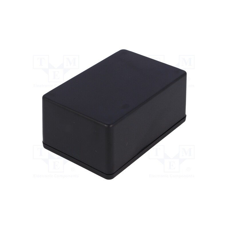1 pcs x HAMMOND - 1591XXLBK - Enclosure: multipurpose, X: 57mm, Y: 87mm, Z: 39mm, 1591XX, ABS, black