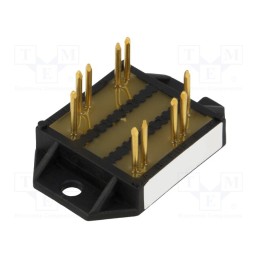 1 pcs x POWERSEM - PSW1C 140/18 - Module: thyristor, opposing, 1.8kV, 130A, ECO-PAC 1, Ufmax: 1.5V