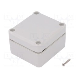1 pcs x KRADEX - Z117JS-IP67 TM ABS - Enclosure: multipurpose, X: 57mm, Y: 63mm, Z: 37mm, ABS, grey, IP67