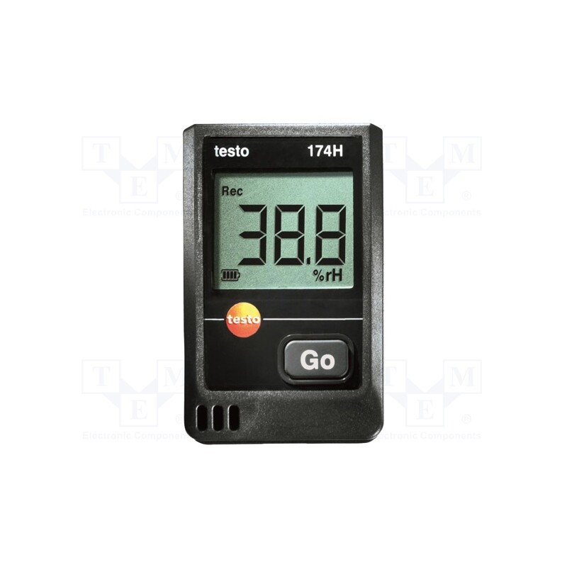 1 pcs x TESTO - TESTO 174H-USB 0572 0566 - Data logger, temperature,humidity, Temp: -30÷70°C, 60x38x18.5mm