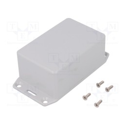 1 pcs x HAMMOND - 1591LFLGY - Enclosure: multipurpose, X: 56mm, Y: 85mm, Z: 39mm, 1591, ABS, grey