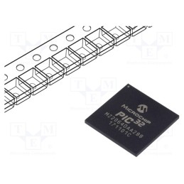 1 pcs x MICROCHIP TECHNOLOGY - PIC32MZ2064DAA288-I/4J - IC: PIC microcontroller, 2048kB, 2.2÷3.6VDC, SMD, LFBGA288, PIC32