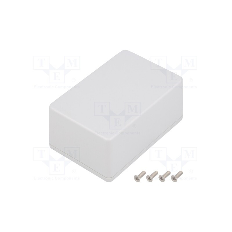 1 pcs x HAMMOND - 1591XXLGY - Enclosure: multipurpose, X: 57mm, Y: 87mm, Z: 39mm, 1591XX, ABS, grey