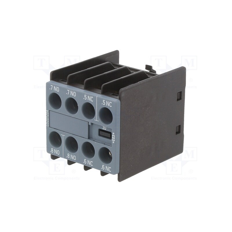 1 pcs x SIEMENS - 3RH2911-1FC22 - Auxiliary contacts, Series: 3RT20, Size: S0,S00,S2, front