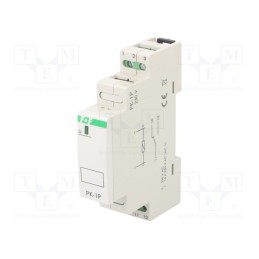 1 pcs x F&F - PK-1P-230V - Relay: installation, impulse, SPDT, Ucoil: 230VAC, 16A, -25÷50°C