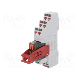 1 pcs x RELPOL - PI84P-230AC-M93G-PS-2012 - Relay: interface, DPDT, Ucoil: 230VAC, 8A, 8A/250VAC, 8A/24VDC