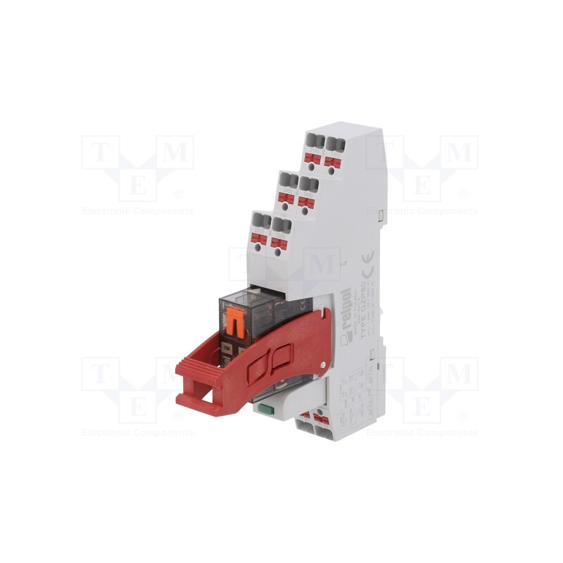 1 pcs x RELPOL - PI84P-230AC-M93G-PS-2012 - Relay: interface, DPDT, Ucoil: 230VAC, 8A, 8A/250VAC, 8A/24VDC