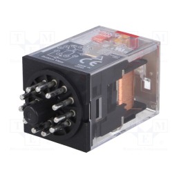 1 pcs x OMRON - MKS3PI AC230 - Relay: electromagnetic, 3PDT, Ucoil: 230VAC, Icontacts max: 10A