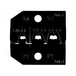1 set x RENNSTEIG - 624 745-1 3 0 - Crimping jaws