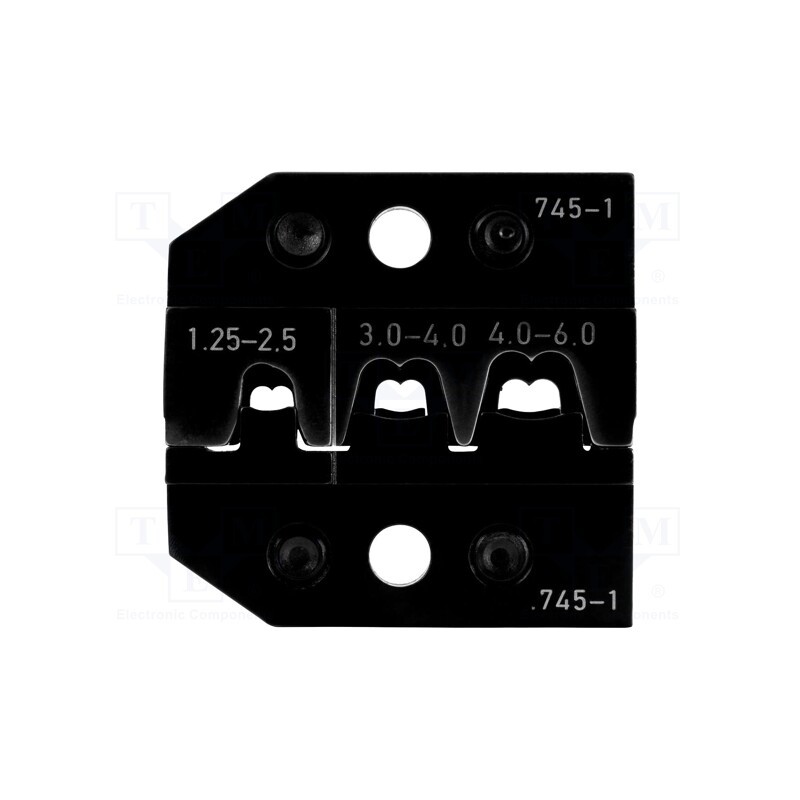 1 set x RENNSTEIG - 624 745-1 3 0 - Crimping jaws