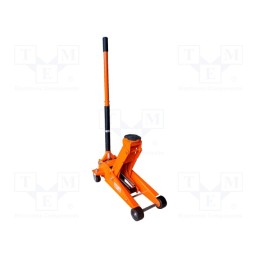 1 pcs x BAHCO - BH1EU3000 - Hydraulic floor jack, 3000kg, Hmin: 130mm, Hmax: 462mm