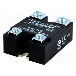 1 pcs x SENSATA / CRYDOM - D06D100 - Relay: solid state, Ucntrl: 3.5÷32VDC, 100A, 0÷60VDC, Series: D06D