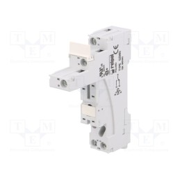 1 pcs x RELPOL - GZM92 - Socket, PIN: 5, 12A, 300VAC, on panel,for DIN rail mounting