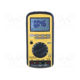 1 pcs x AXIOMET - AX-TI220 - Meter: insulation resistance, LCD, (5000), True RMS AC+DC